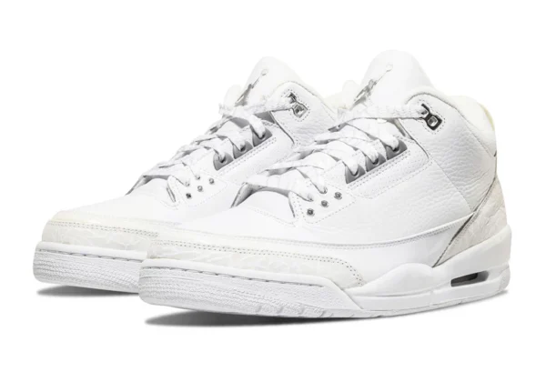 Pre Order Grade School Youth Size Nike Air Jordan Retro 3 'Pure Money' - Image 3