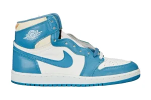 Pre Order Grade School Youth Size Nike Air Jordan Retro 1 High OG 'UNC Reimagined'