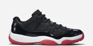 Pre Order Grade School Youth Size Nike Air Jordan Retro 11 Low 'Bred' FV5121 006