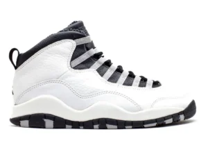 Pre Order Grade School Youth Size Nike Air Jordan Retro 10 OG 'Steel' 2025